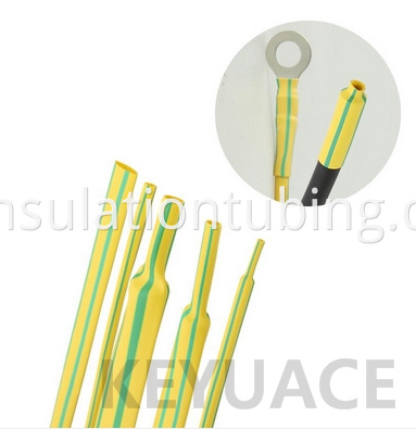 Yellow Heat Shrink Sleeve For Earth Wire